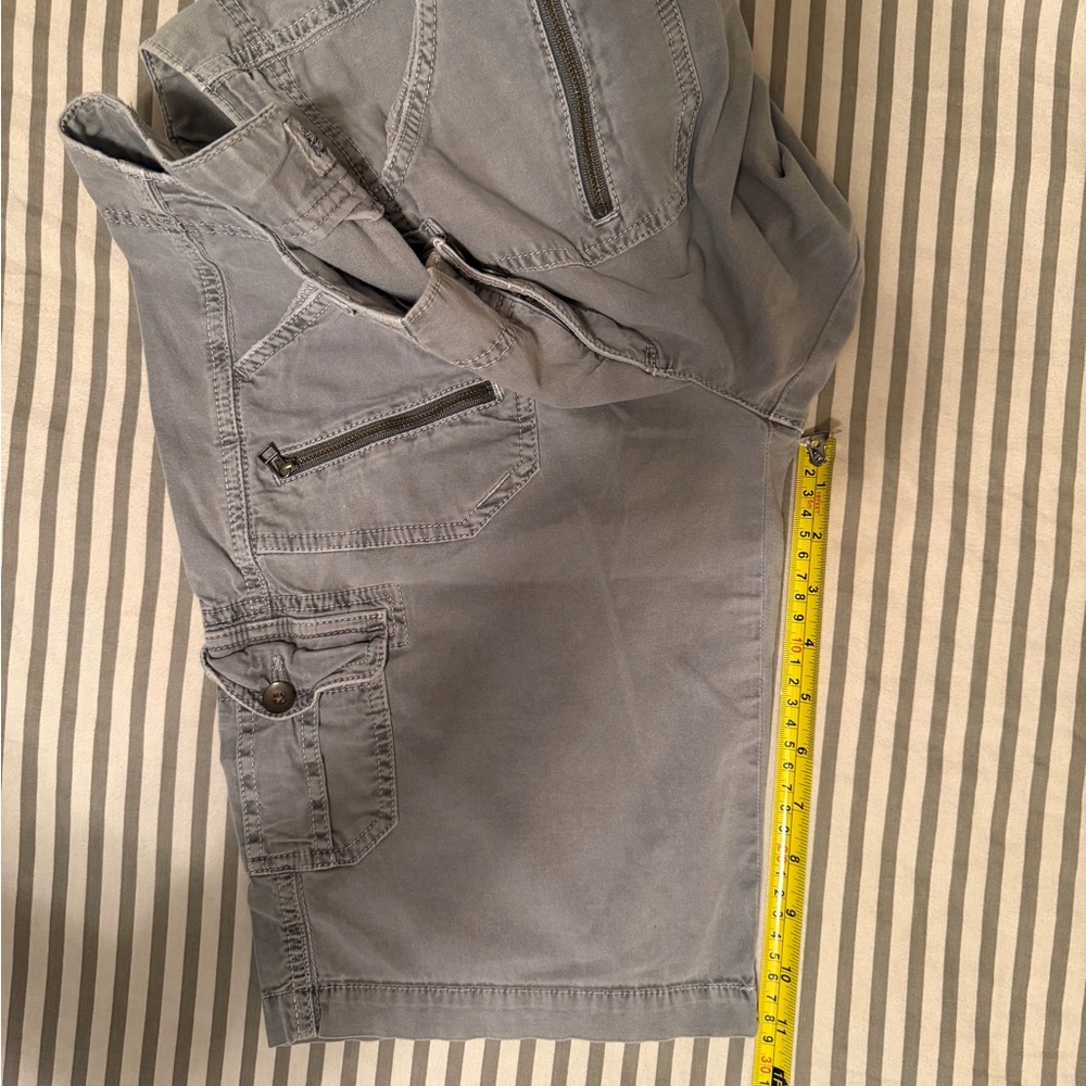 Gray Cargo Shorts - Picture 3 of 3